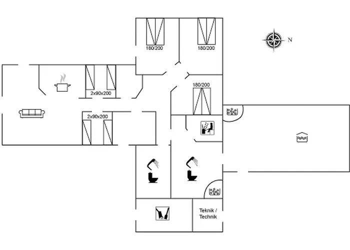 Liliana - 800m From The Sea By Interhome Ferienhaus Molby